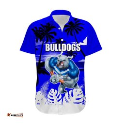 NRL Bulldogs Hawaiian Shirt Summer Vibe Style
