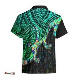 Aotearoa Papua Shell Hawaiian Shirt Maori Tribal Pattern