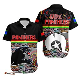 NAIDOC Panthers Hawaiian Shirt Torres Strait Islanders