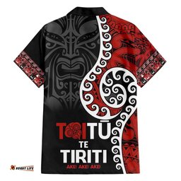 Honour The Treaty New Zealand Hawaiian Shirt Toitu Te Tiriti Ake!Ake!Ake!