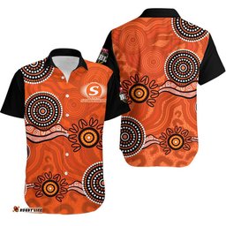 Perth Scorchers Cricket Dots Perth Scorchers Cricket Dotsan Shirt