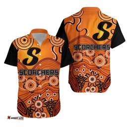 Perth Scorchers Hawaiian Shirt Indigenous