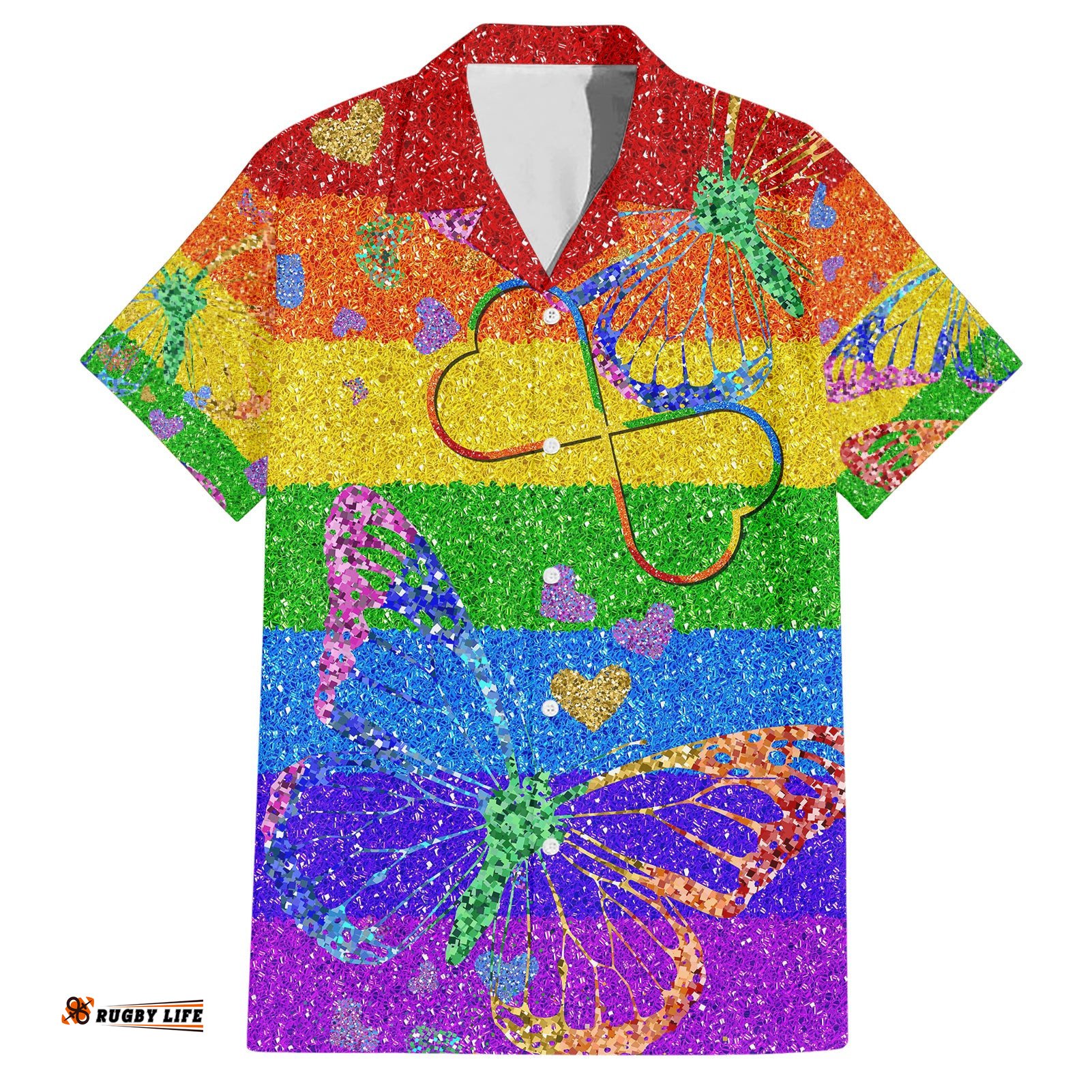 Custom request Sydney Mardi Gras 24/02/24 Hawaiian Shirt