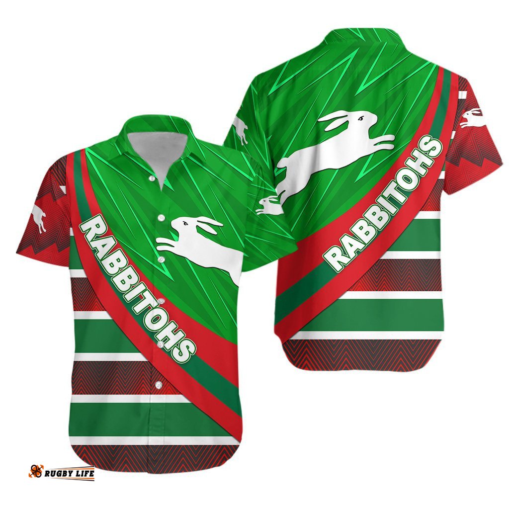 South Sydney Rabbitohs Hawaiian Shirt Victorian Vibes