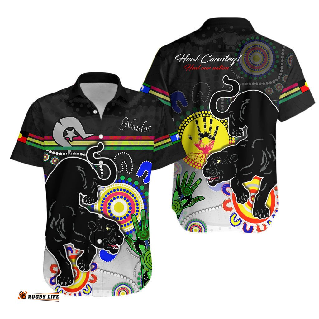 NAIDOC Panthers Hawaiian Shirt Health Life