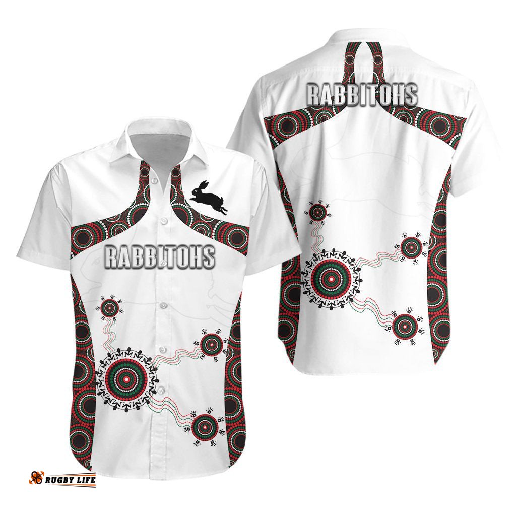 South Sydney Hawaiian Shirt Indigenous Rabbitohs