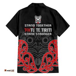 Toitu Te Tiriti 1840 Aotearoa Hawaiian Shirt Stand Together Stand Stronger