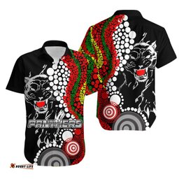 Panthers Hawaiian Shirt Aboriginal Dots