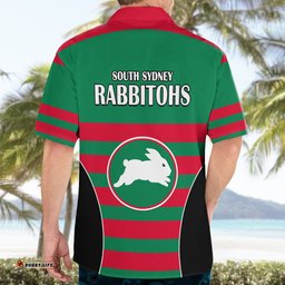 NRL Rabbitohs Rugby Hawaiian Shirt Simple Style