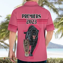 Panther Premierships Hawaiian Shirt Go Champions Pink Simple Style