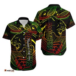 Panthers NRL Hawaiian Shirt Aboriginal Founded 1966