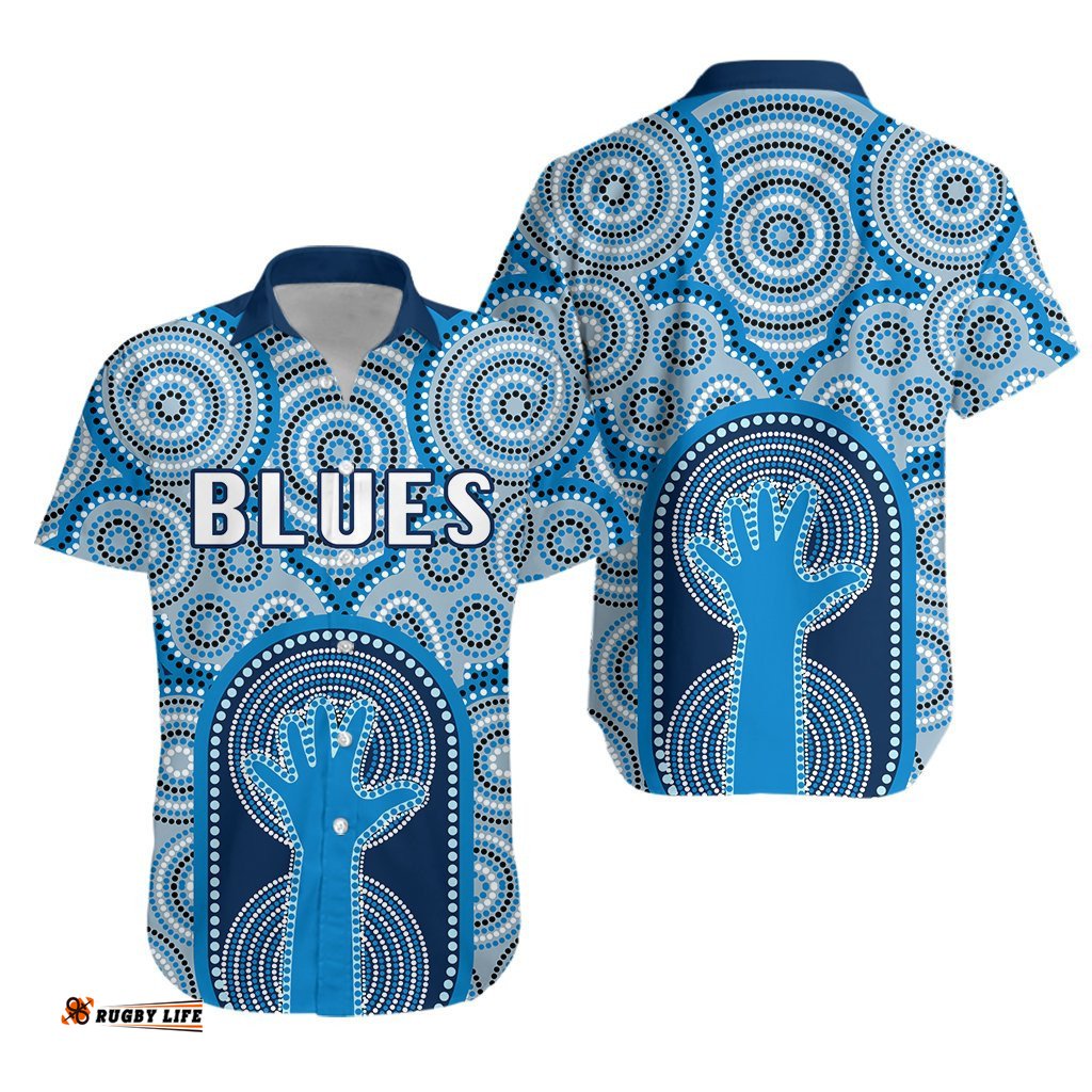 NSW Hawaiian Shirt Blues Indigenous