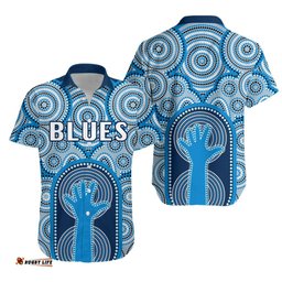 NSW Hawaiian Shirt Blues Indigenous
