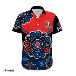 NRL Newcastle Knights Rugby Novocastrians 1987 Aboriginal Hawaiian Shirt