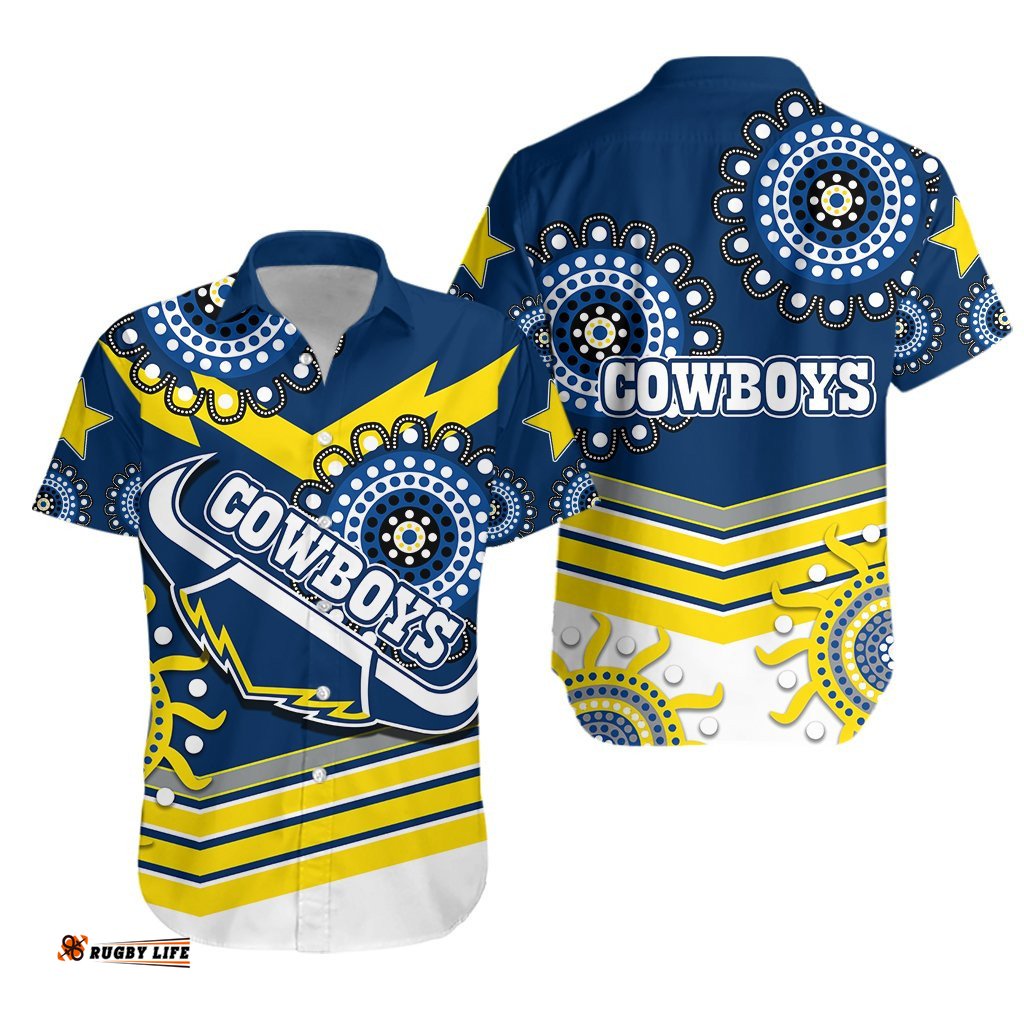 Proud Cowboys Hawaiian Shirt Indigenous North Queensland