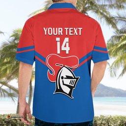 Personalised Newcastle Knights Rugby Hawaiian Shirt Novocastrians Sporty Style