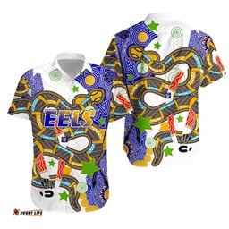 Eels Indigenous Hawaiian Shirt Mix Star