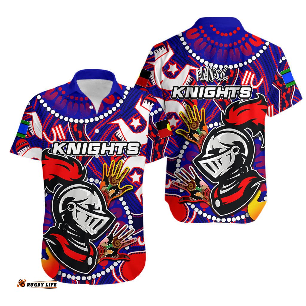 NAIDOC Knights Hawaiian Shirt NAIDOC Patterns No.2