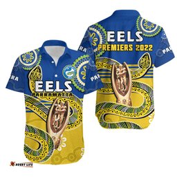 Eels Rugby Hawaiian Shirt Parra Indigenous Proud Premiers