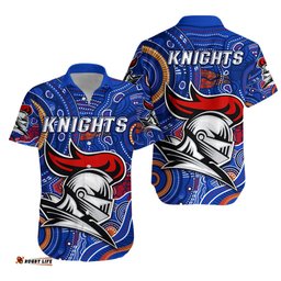 Newcastle Knights Indigenous Hawaiian Shirt