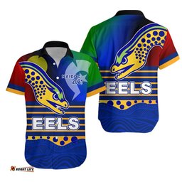 Eels NAIDOC Week Hawaiian Shirt Parramatta