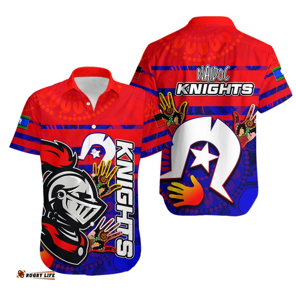 NAIDOC Knights Hawaiian Shirt NAIDOC Patterns No.1
