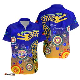 Custom Personalised NAIDOC Eels Hawaiian Shirt Health Life