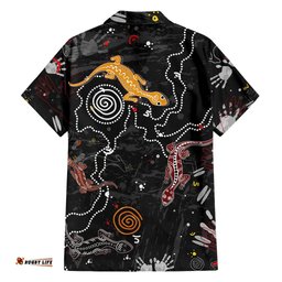 Lizard Aboriginal Australia Hawaiian Shirt