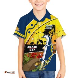 Cowboys ANZAC Day Hawaiian Shirt Rosemary Starring Night Style