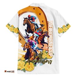Melbourne Cup Australia Hawaiian Shirt Horse Racing Happy 164th Anniversary