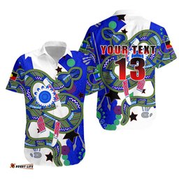 Custom Personalised Eels NAIDOC Week Color Hawaiian Shirt