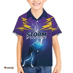 Storm Premiers Custom Hawaiian Shirt Thunder Catcher