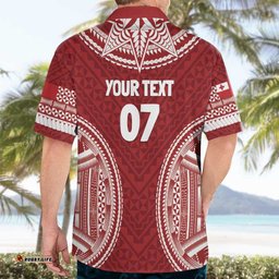 Personalized Mate Maa Tonga Rugby Hawaiian Shirt Ofa Atu Tonga