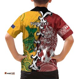Mate Ma'a Tonga Vs Australia Rugby Personalized Hawaiian Shirt Special Mascots