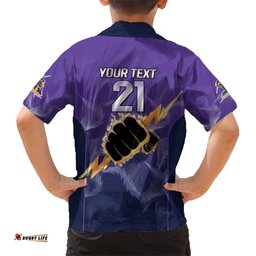 NRL Storm Custom Hawaiian Shirt Minimalism Style