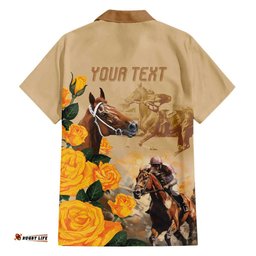 Personalised Melbourne Horse Racing Hawaiian Shirt Australia Wonder Horse