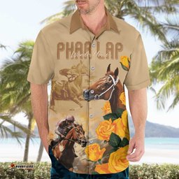 Personalised Melbourne Horse Racing Hawaiian Shirt Australia Wonder Horse