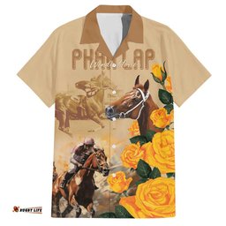 Personalised Melbourne Horse Racing Hawaiian Shirt Australia Wonder Horse