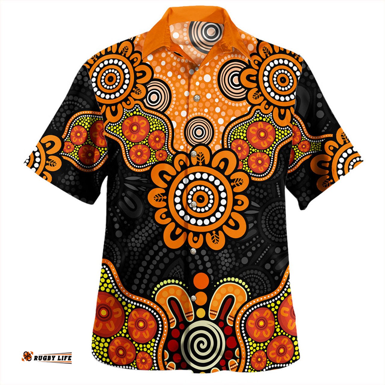 Amazing Aussie Australia Aboriginal Indigenous Dot Style Design Cuture Hawaiian Shirt
