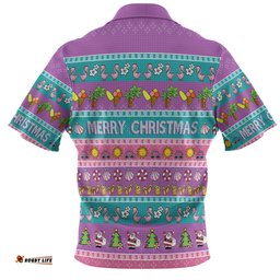 Amazing Aussie Australia Christmas Custom Aussie Christmas Flamingo Summer Vibes Purple Hawaiian Shirt