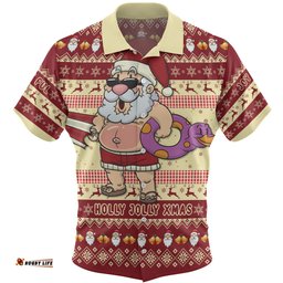Amazing Aussie Australia Christmas Custom Aussie Christmas Santa Summer Vibes Hawaiian Shirt
