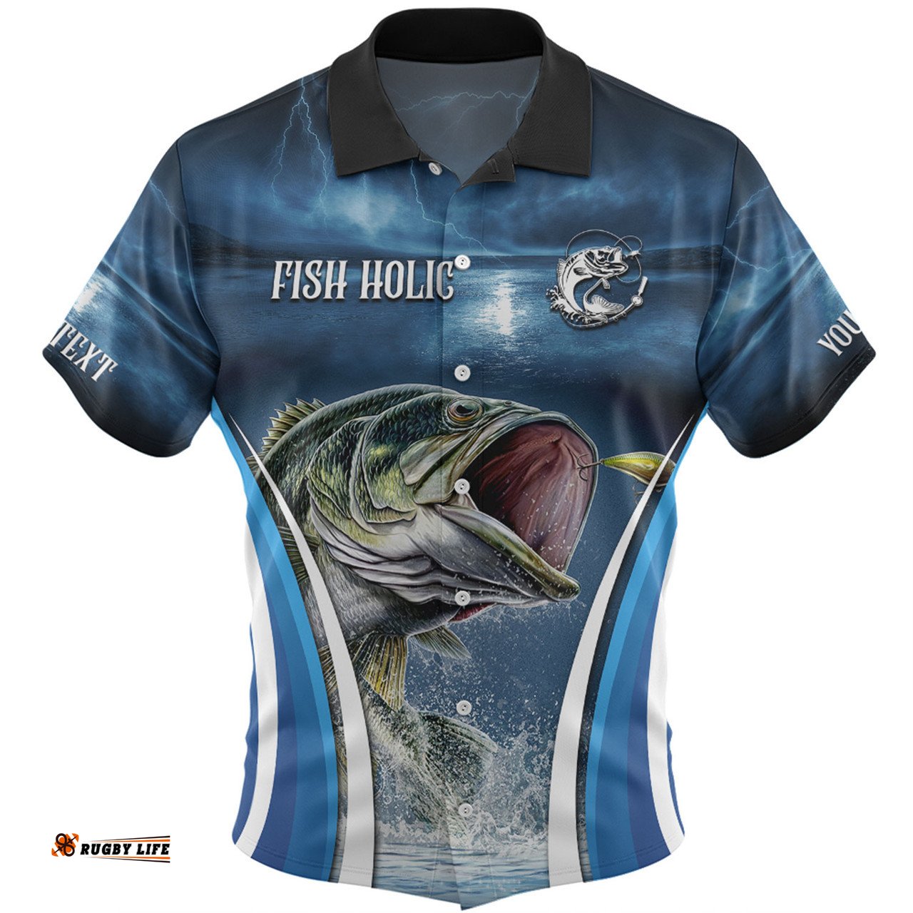 Amazing Aussie Australia Fishing Custom Jumping Barramundi Fishing  Hawaiian Shirt