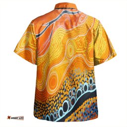 Amazing Aussie Australia Aboriginal Indigenous Aboriginal Art Dot Hawaiian Shirt