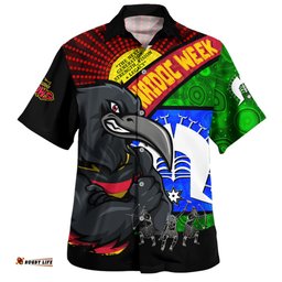 Amazing Aussie Adelaide Crows NAIDOC Week Pride Edition Hawaiian Shirt