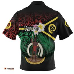 Amazing Aussie Australia South Sea Islanders Vanuatu Special Original Flag In Polynesian Style Hawaiian Shirt