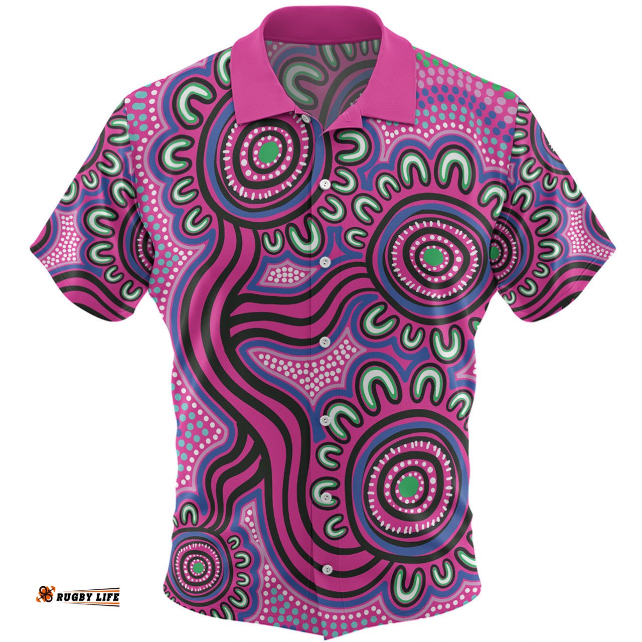 Amazing Aussie Australia Aboriginal Dot Patterns From Indigenous Australian Culture Hawaiian Shirt