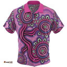 Amazing Aussie Australia Aboriginal Dot Patterns From Indigenous Australian Culture Hawaiian Shirt