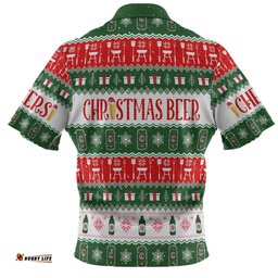 Amazing Aussie Australia Christmas Custom Ugly Christmas Beer Hawaiian Shirt