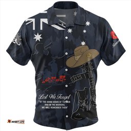 Amazing Aussie Australia Anzac Day Anzac Day The Australian Army Hawaiian Shirt