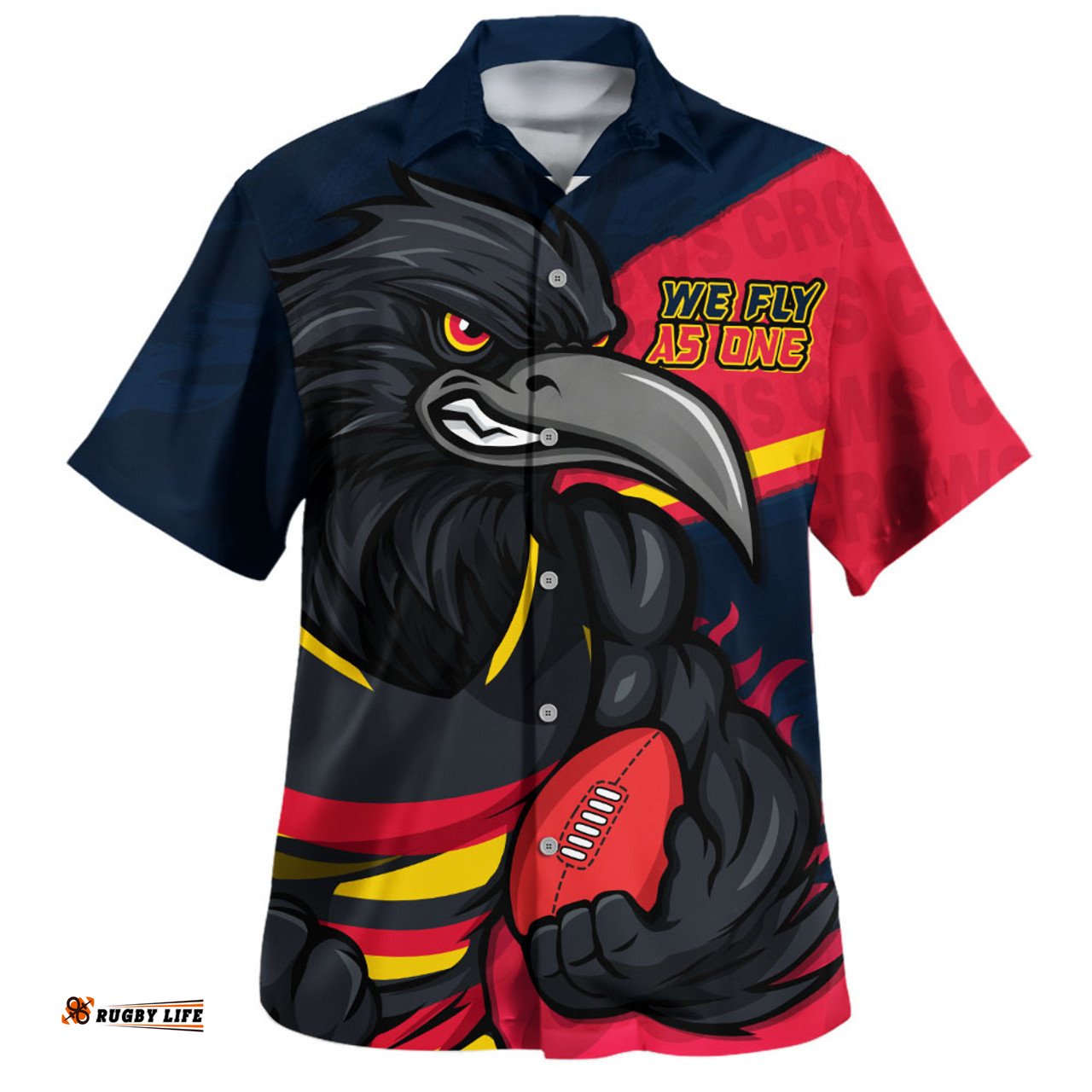 Amazing Aussie Adelaide Crows Defend The Pride Hawaiian Shirt